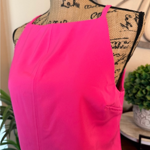 THML Vibrant Hot Pink Mini Dress - Picture 3 of 11